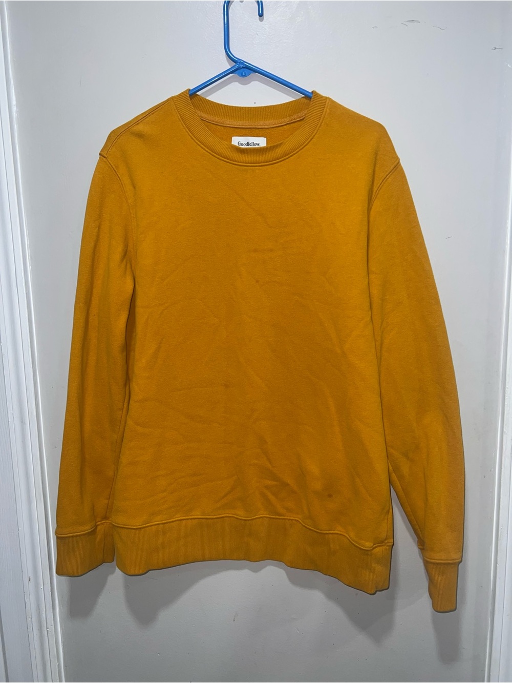 Goodfellow & Co Men’s Mustard Crewneck Sweatshirt